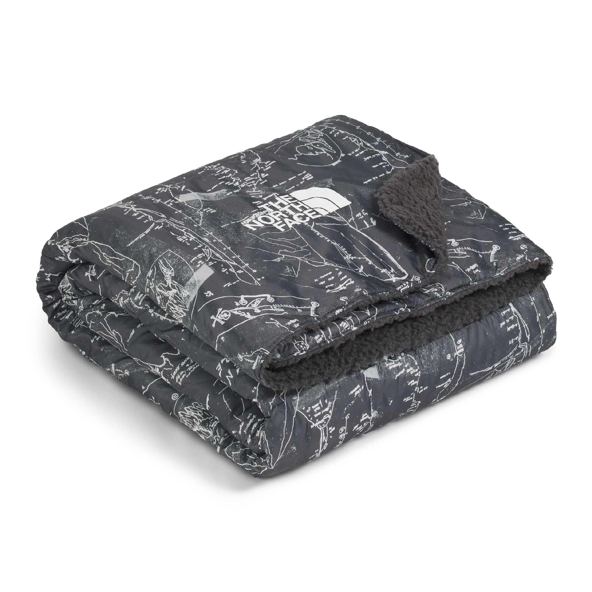 Amazon.com: THE NORTH FACE Wawona Fuzzy Blanket, Gy Conrad Topo